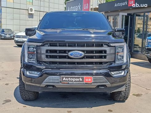 Ford f-150 2022 черный - фото 2
