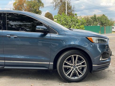 Ford Edge 2019 синий - фото 6