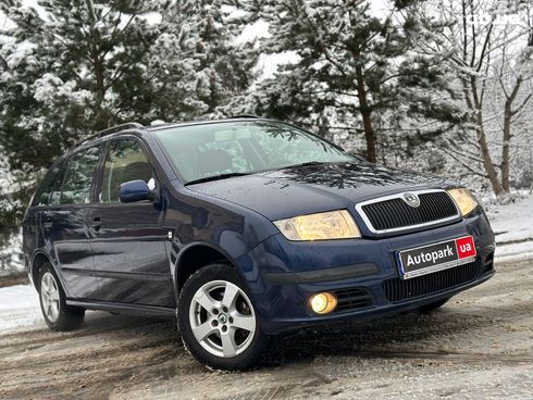 Skoda Fabia 2005 синий - фото 22