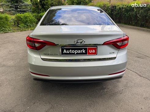 Hyundai Sonata 2014 серый - фото 7