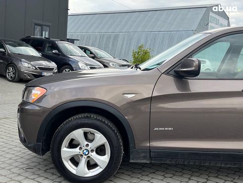 BMW X3 2010 коричневый - фото 4