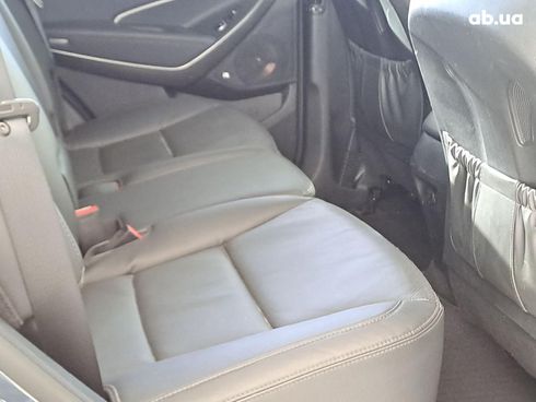 Hyundai Santa Fe 2017 синий - фото 23