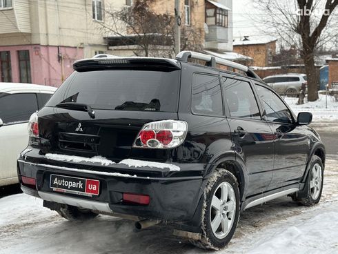 Mitsubishi Outlander 2008 черный - фото 8