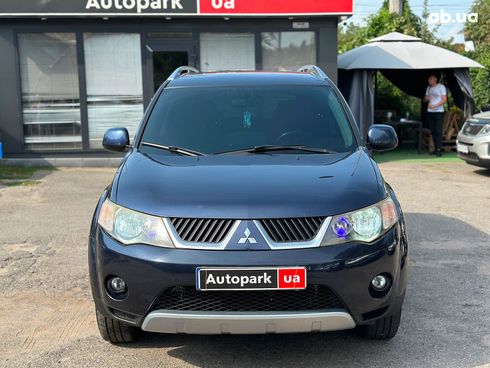 Mitsubishi Outlander XL 2008 синий - фото 4