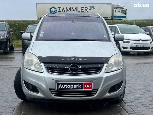 Opel Zafira 2010 серый - фото 2