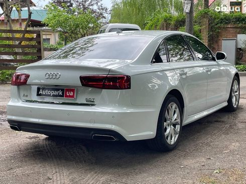 Audi A6 2017 белый - фото 5