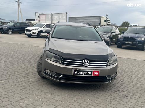 Volkswagen passat b7 2013 коричневый - фото 2