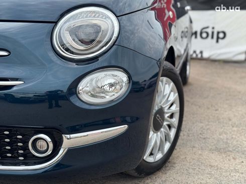 Fiat 500 2021 синий - фото 9