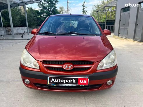 Hyundai Getz 2007 красный - фото 2