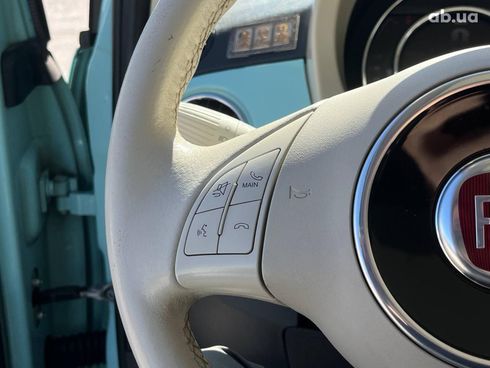 Fiat 500 2017 синий - фото 37