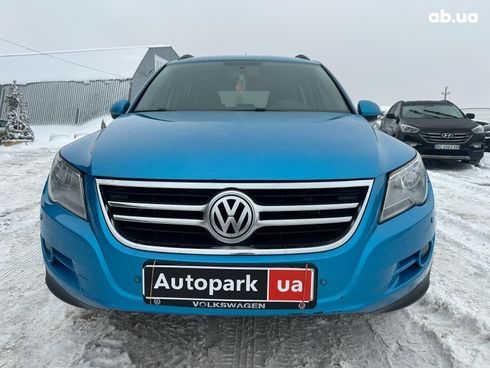 Volkswagen Tiguan 2008 синий - фото 3