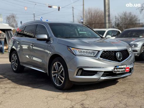 Acura MDX 2018 серый - фото 4