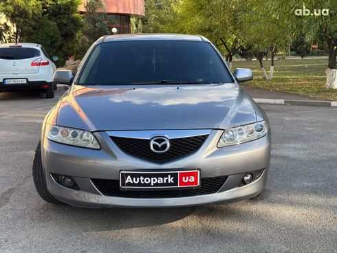 Mazda 6 2005 серый - фото 8