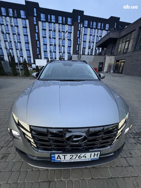 Hyundai Tucson 2021 серебристый - фото 17