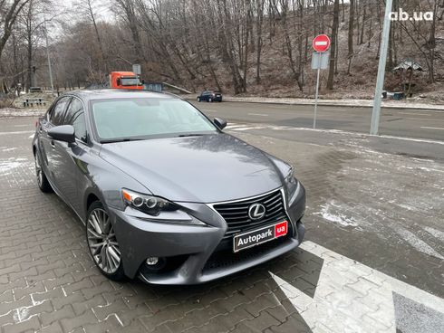 Lexus IS 2015 серый - фото 4