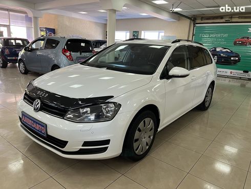 Volkswagen Golf 2014 белый - фото 17