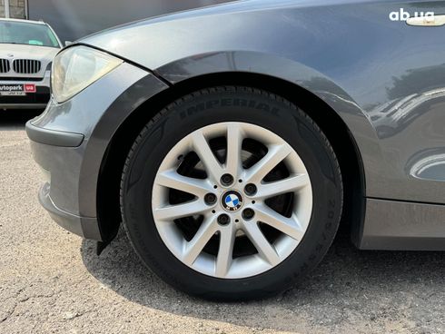 BMW 1 серия 2007 серый - фото 12