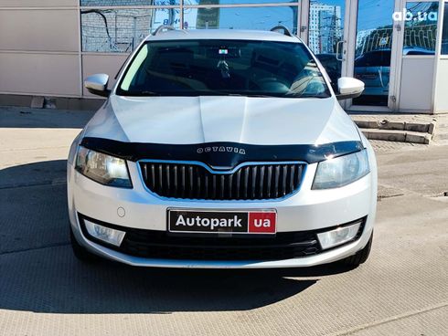 Skoda octavia a7 2014 серый - фото 2