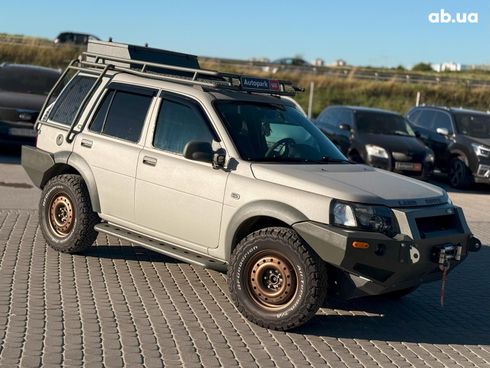 Land Rover Freelander 2003 серый - фото 3