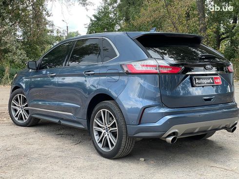 Ford Edge 2019 синий - фото 37