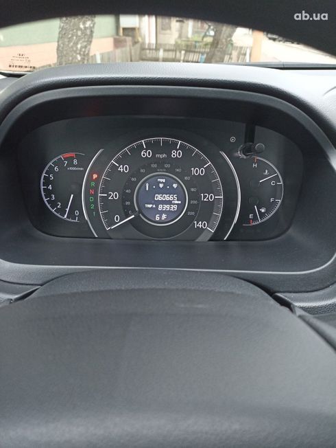 Honda CR-V 2014 белый - фото 4