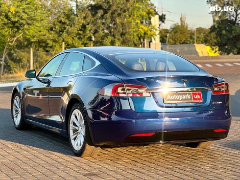 Tesla Model S 2019 синий - фото 11
