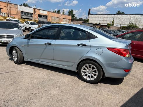 Hyundai Accent 2011 синий - фото 3