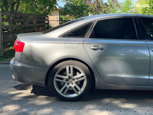 Audi A6 2014 серый - фото 4
