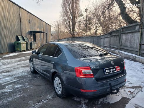 Skoda octavia a7 2015 серый - фото 7