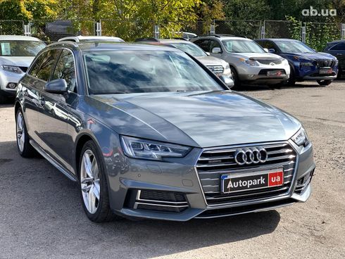 Audi A4 2016 серый - фото 3