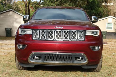 Jeep Grand Cherokee 2017 вишневый - фото 2