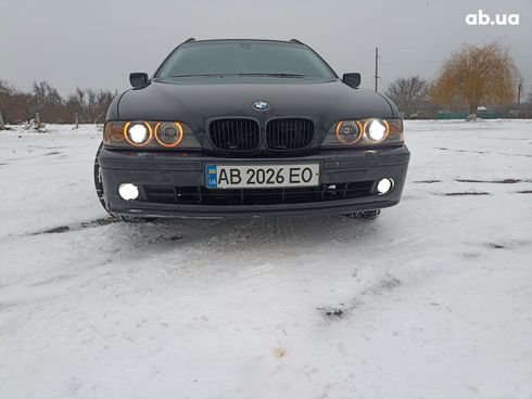 BMW 5 серия 2001 черный - фото 2