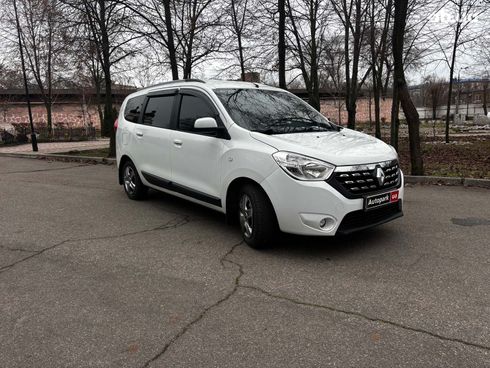 Renault Lodgy 2017 белый - фото 7