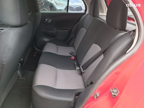 Nissan Micra 2014 красный - фото 12