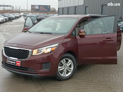 Kia Sedona 2016 красный - фото 43