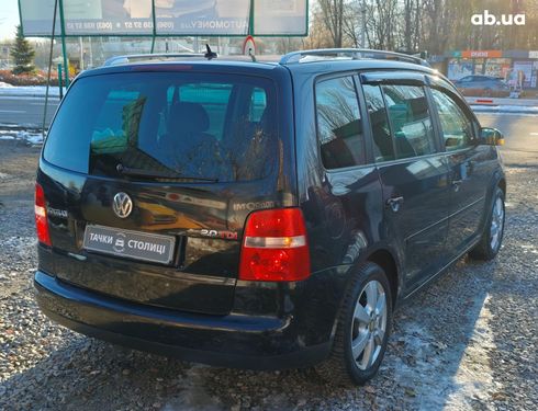 Volkswagen Touran 2006 черный - фото 4