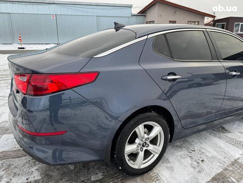 Kia Optima 2015 синий - фото 7