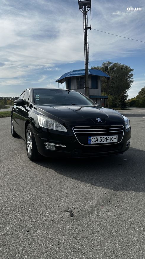 Peugeot 508 2011 черный - фото 2