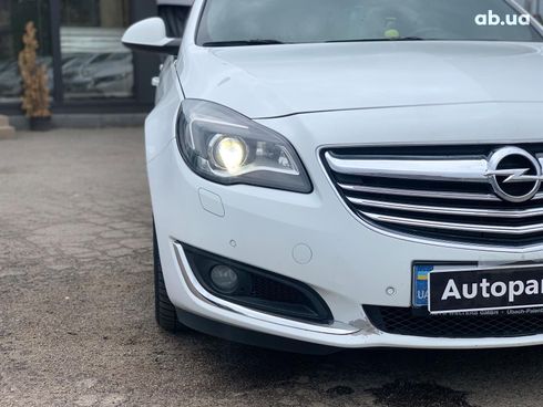 Opel Insignia 2013 белый - фото 10