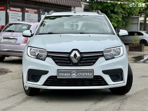Renault Logan MCV 2017 белый - фото 7