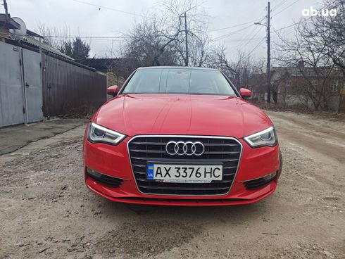 Audi A3 2016 красный - фото 2