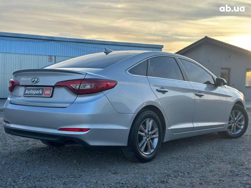 Hyundai Sonata 2015 серый - фото 9