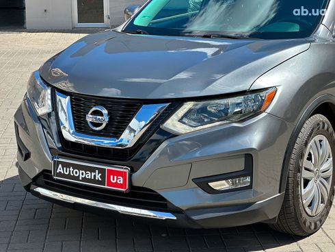 Nissan Rogue 2017 серый - фото 5