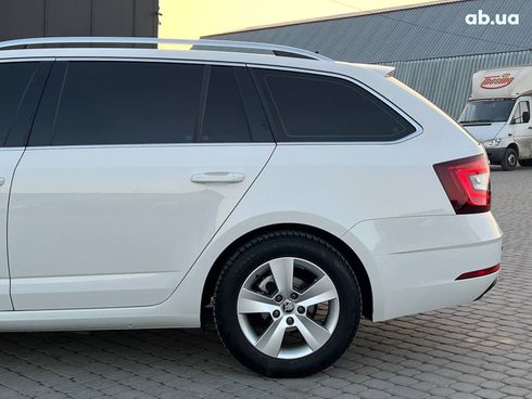 Skoda octavia a7 2018 белый - фото 5