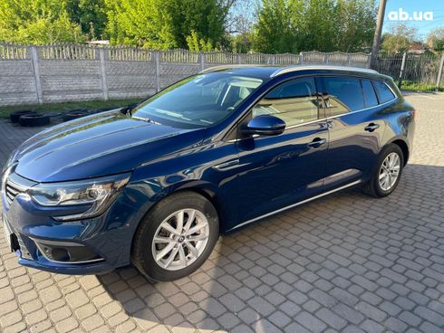 Renault Megane 2017 синий - фото 3