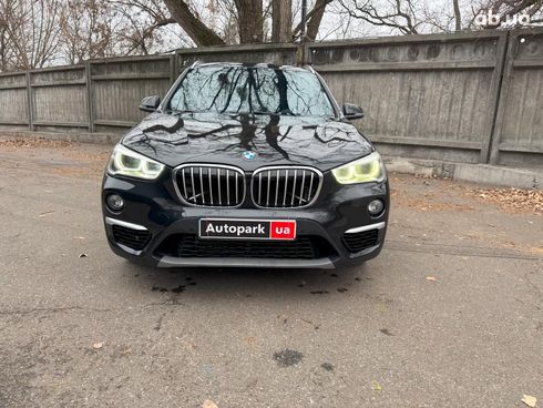 BMW X1 2016 черный - фото 2