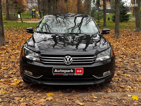 Volkswagen passat b7 2014 черный - фото 2