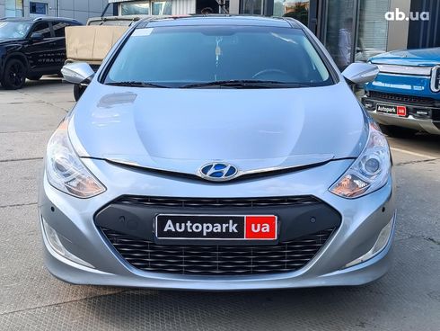 Hyundai Sonata 2014 серый - фото 2