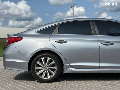 Hyundai Sonata 2014 серый - фото 10