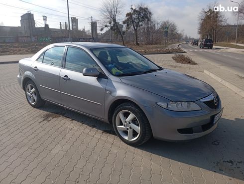 Mazda 6 2005 серый - фото 4